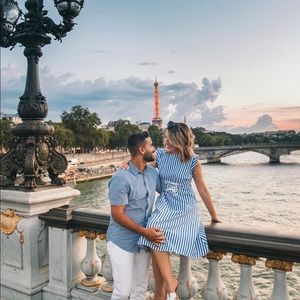 Spring/summer dress, midi dress.